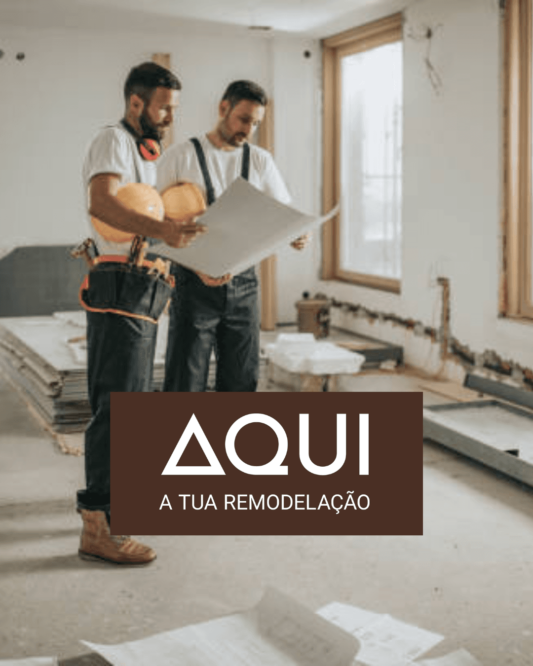 Empresa de construção civil e serviços de remodelação.